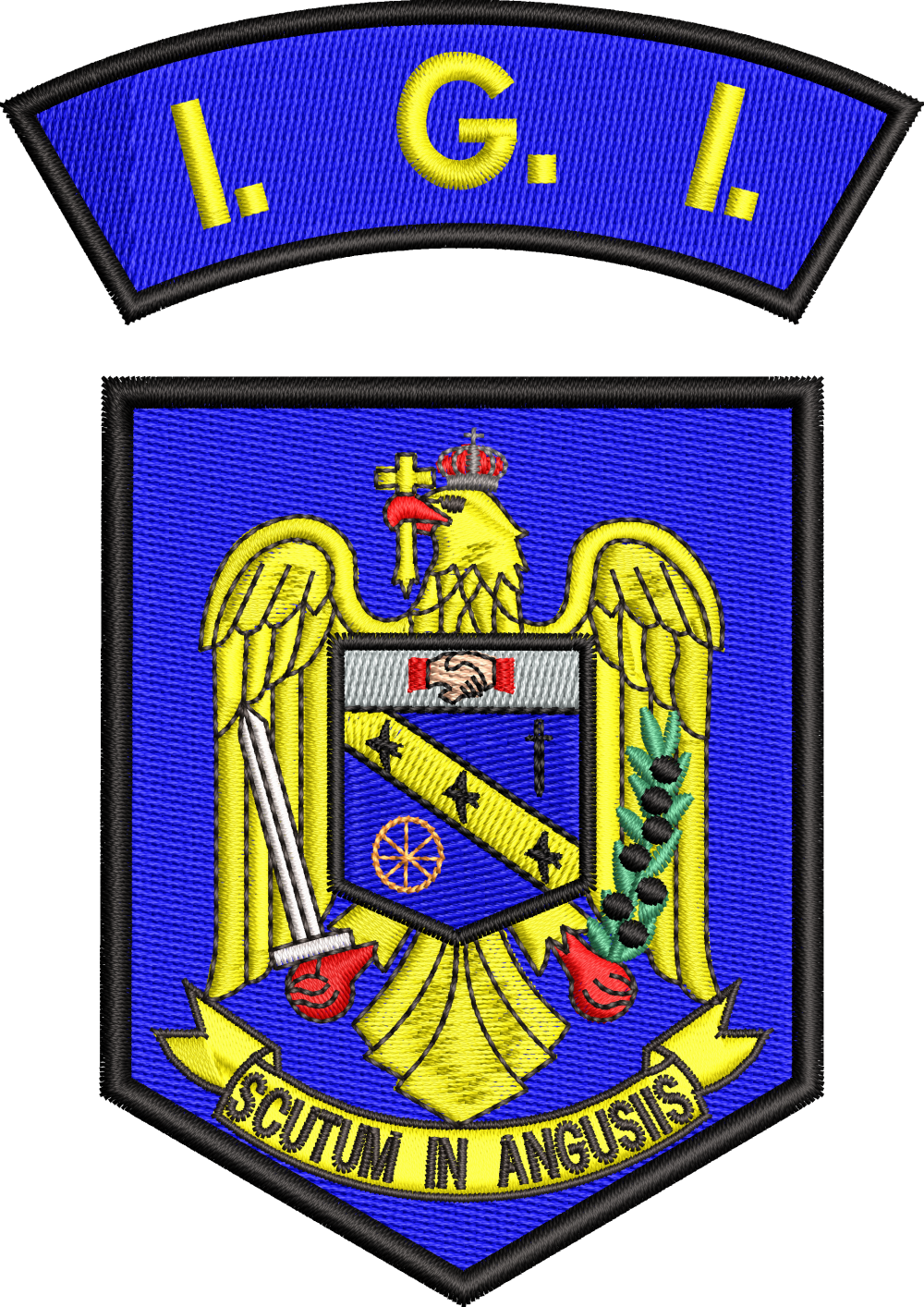 EMBLEME MANECA INSPECTORATUL GENERAL PENTRU IMIGRARI IGI